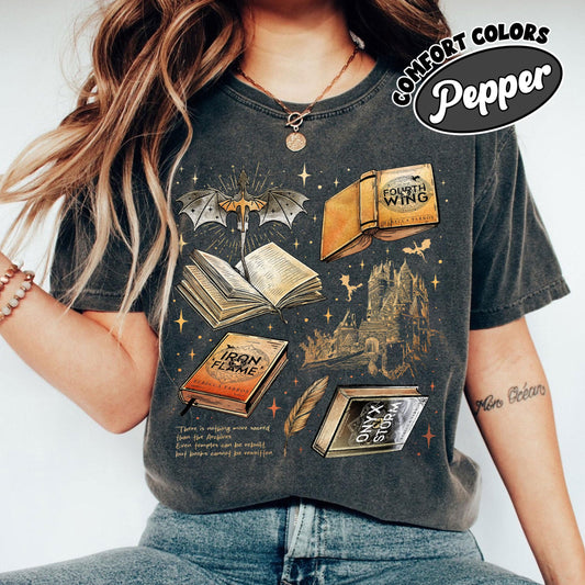 Fourth Wing Series Digital Download Merch For Fans, War College PNG, Dragon Rider Clipart, Book Merch Gift